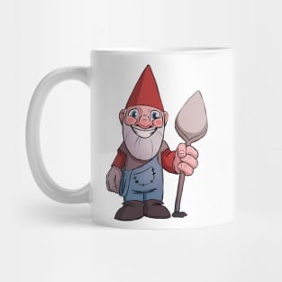 Happy Garden Gnome with a Trowel Mug